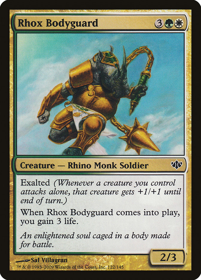 Rhox Bodyguard [Conflux] | Card Citadel