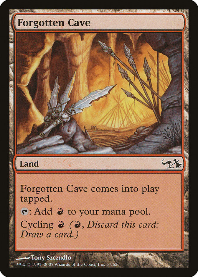 Forgotten Cave [Duel Decks: Elves vs. Goblins] | Card Citadel