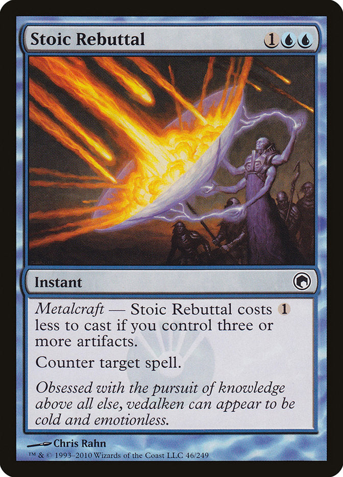 Stoic Rebuttal [Scars of Mirrodin] | Card Citadel