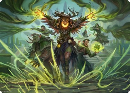 Witherbloom Command Art Card [Strixhaven: School of Mages Art Series] | Card Citadel