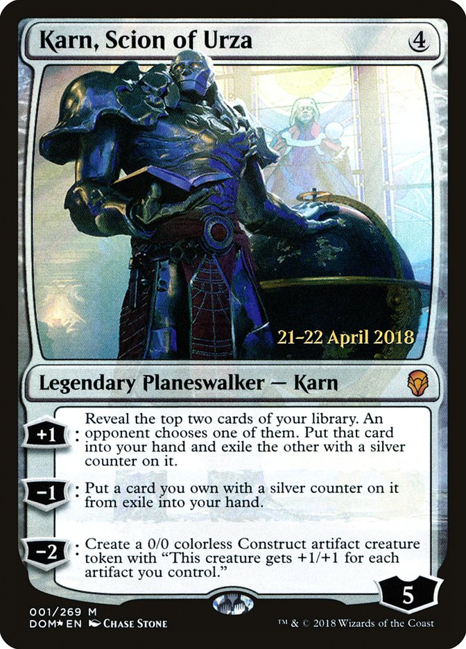 Karn, Scion of Urza [Dominaria Promos] | Card Citadel