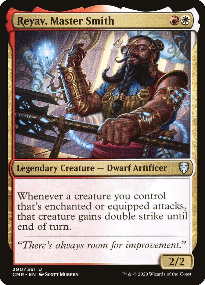 Reyav, Master Smith [Commander Legends] | Card Citadel