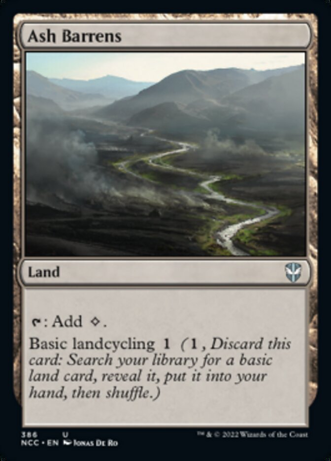 Ash Barrens [Streets of New Capenna Commander] | Card Citadel