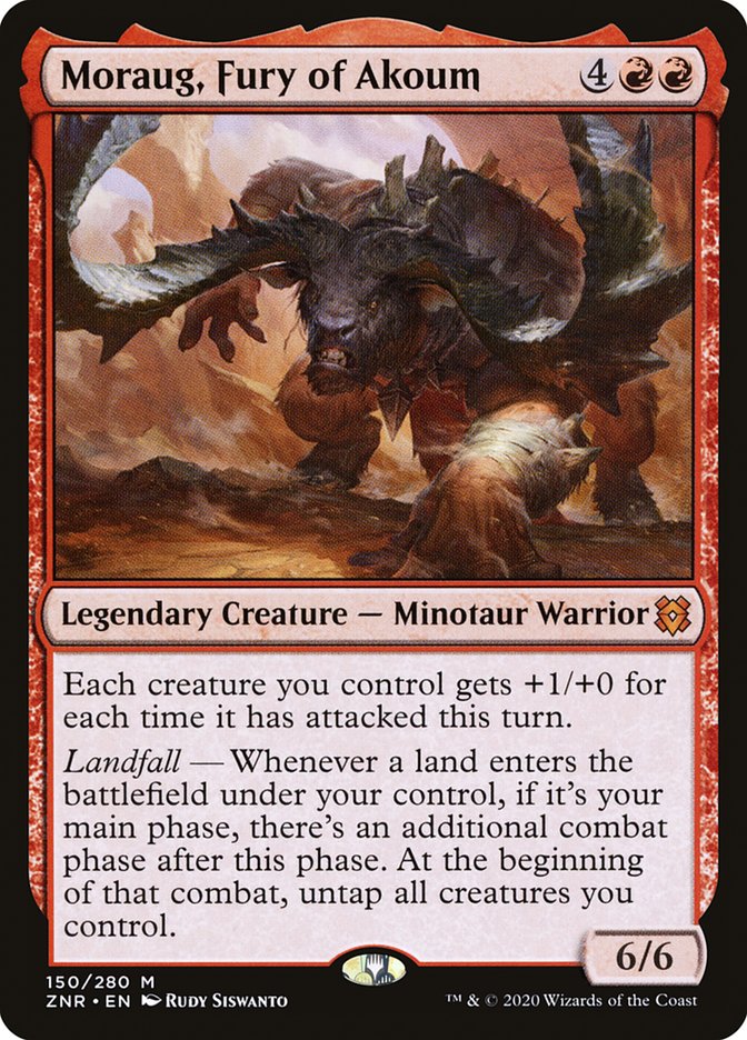 Moraug, Fury of Akoum [Zendikar Rising] | Card Citadel