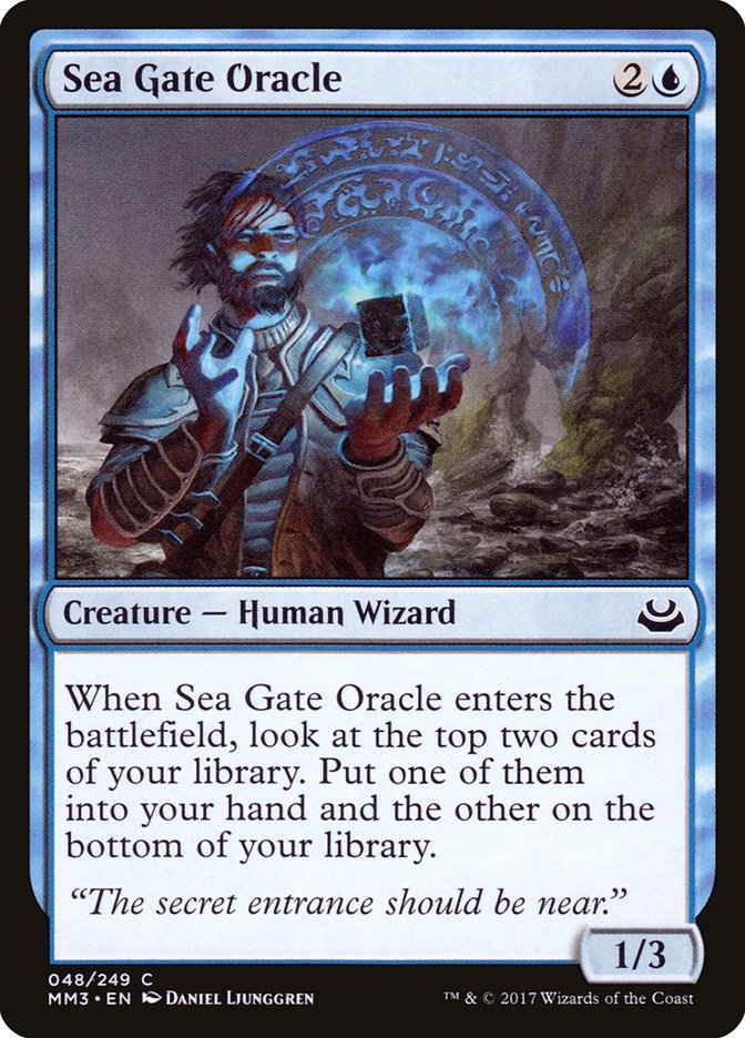 Sea Gate Oracle [Modern Masters 2017] | Card Citadel