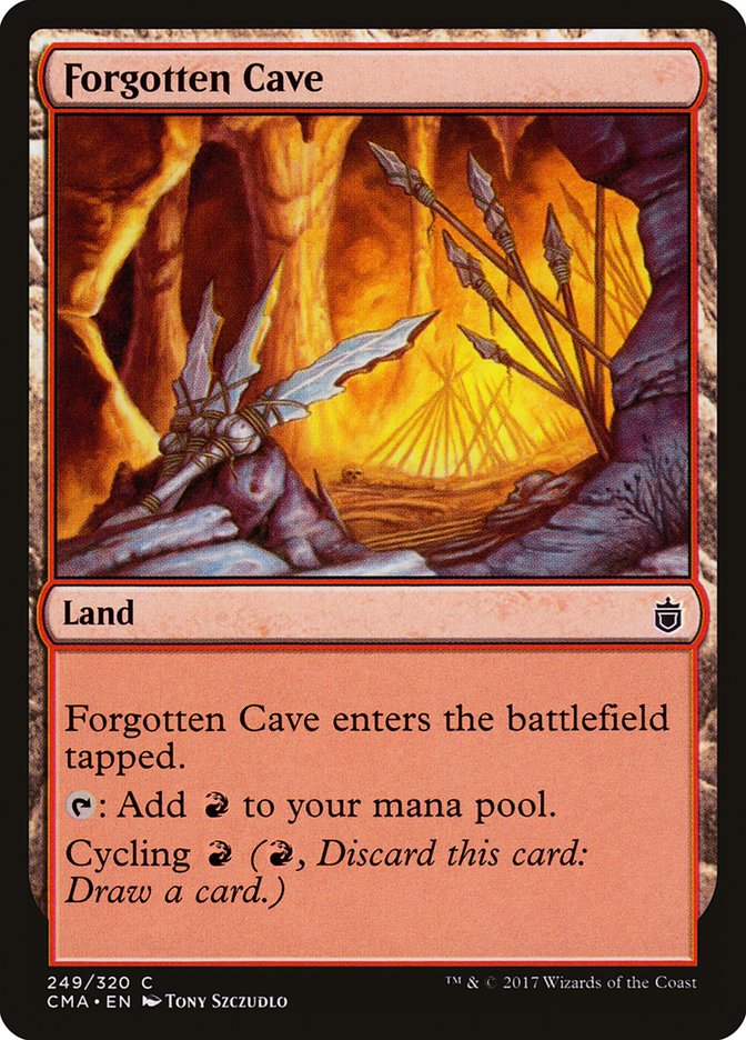 Forgotten Cave [Commander Anthology] | Card Citadel