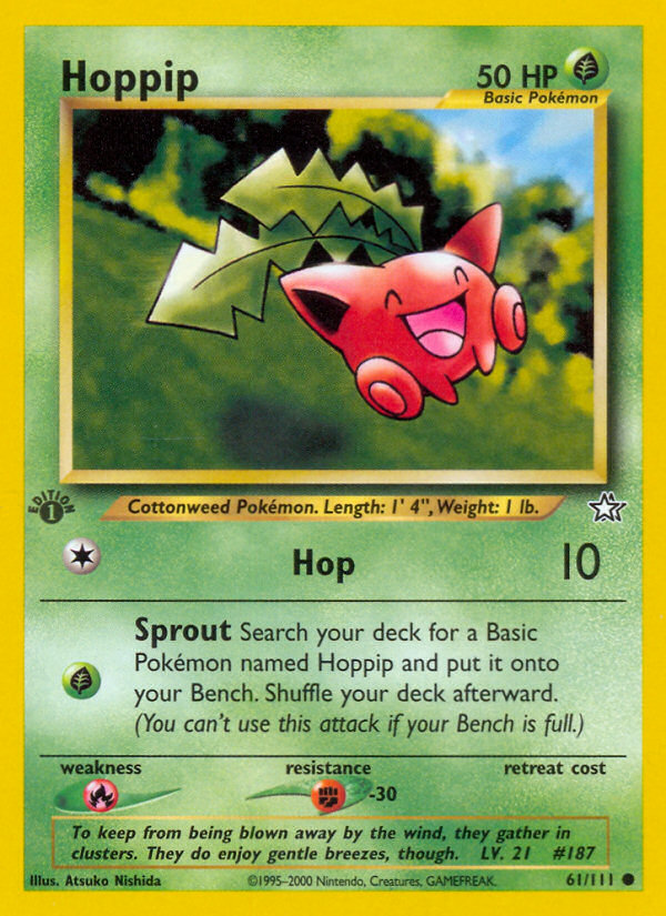 Hoppip (61/111) [Neo Genesis 1st Edition] | Card Citadel