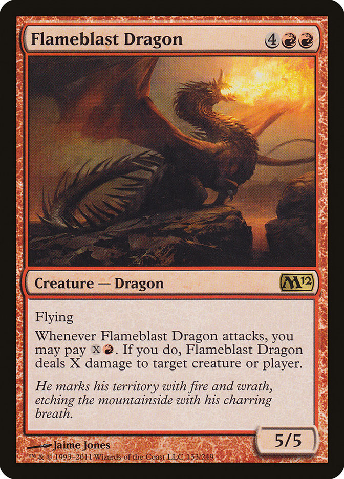 Flameblast Dragon [Magic 2012] | Card Citadel