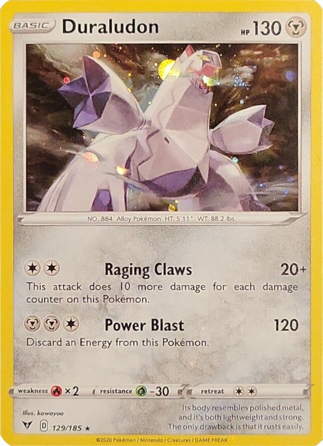 Duraludon (129/185) (Cosmos Holo) [Sword & Shield: Vivid Voltage] | Card Citadel