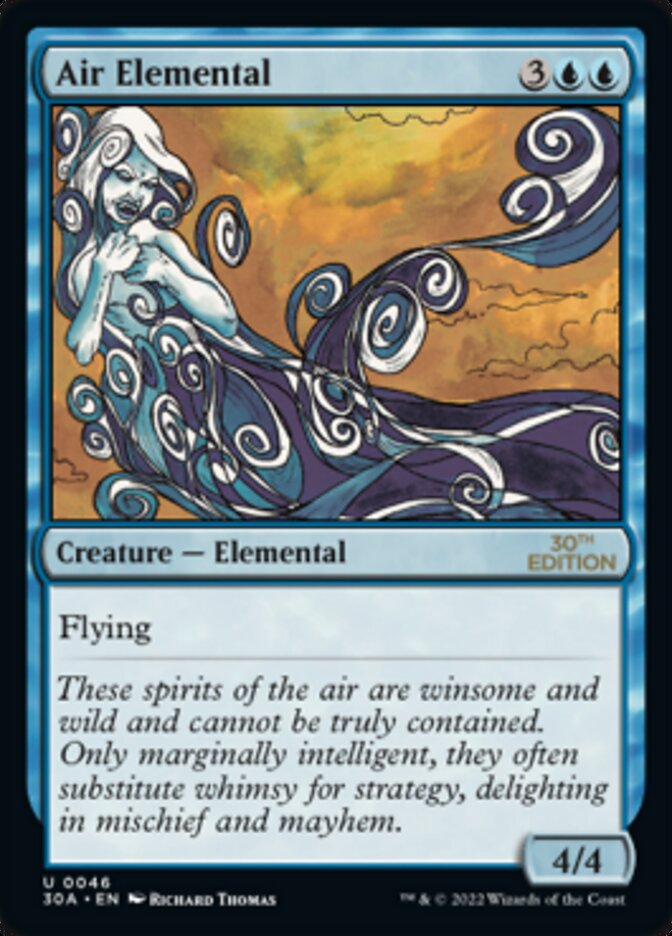Air Elemental [30th Anniversary Edition] | Card Citadel