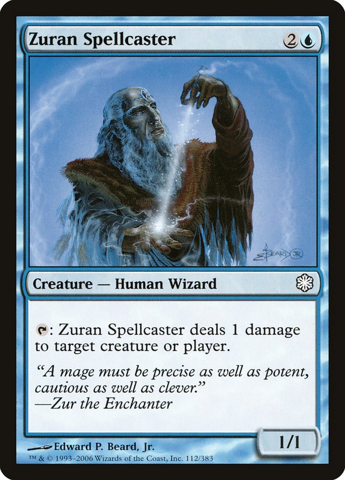 Zuran Spellcaster [Coldsnap Theme Decks] | Card Citadel