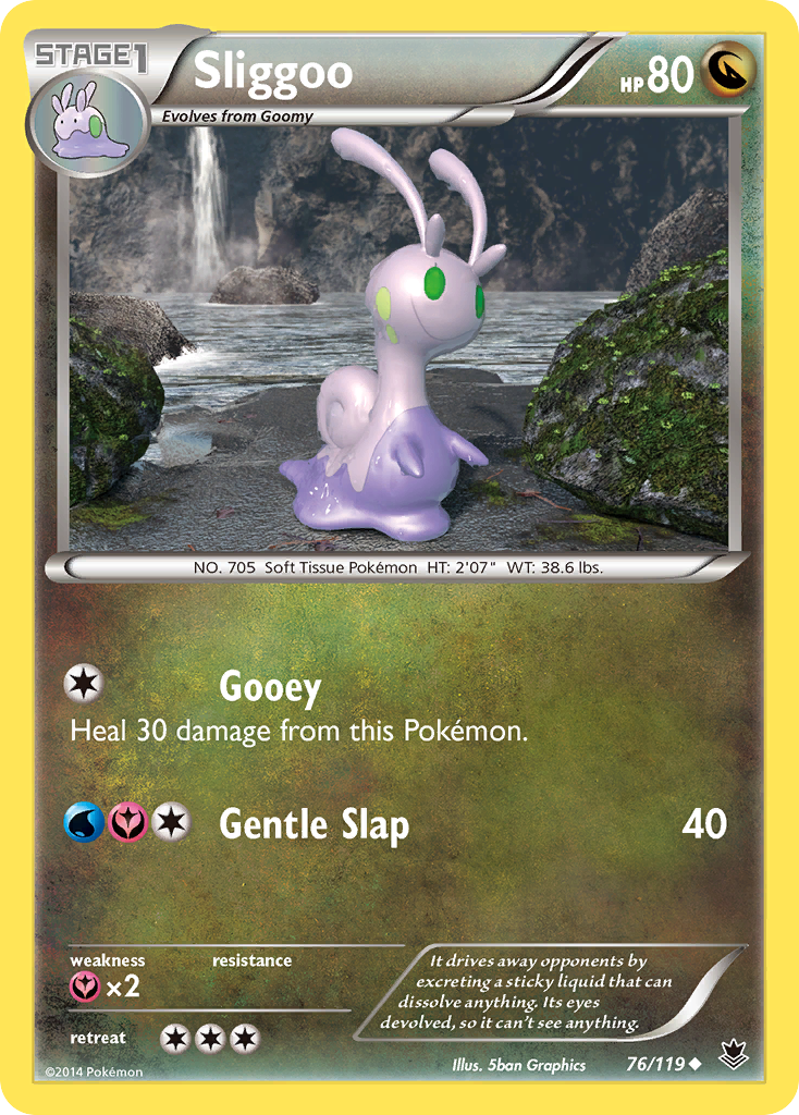 Sliggoo (76/119) [XY: Phantom Forces] | Card Citadel