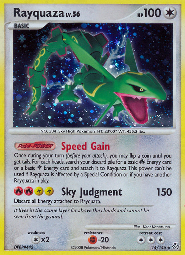 Rayquaza (14/146) [Diamond & Pearl: Legends Awakened] | Card Citadel