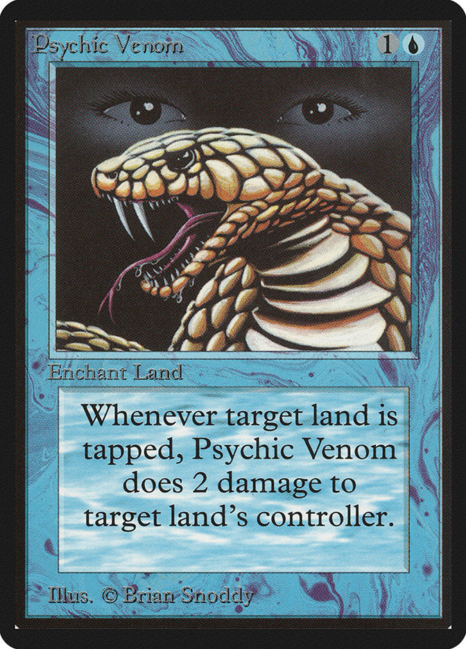 Psychic Venom [Limited Edition Beta] | Card Citadel