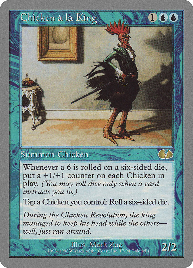 Chicken à la King [Unglued] | Card Citadel
