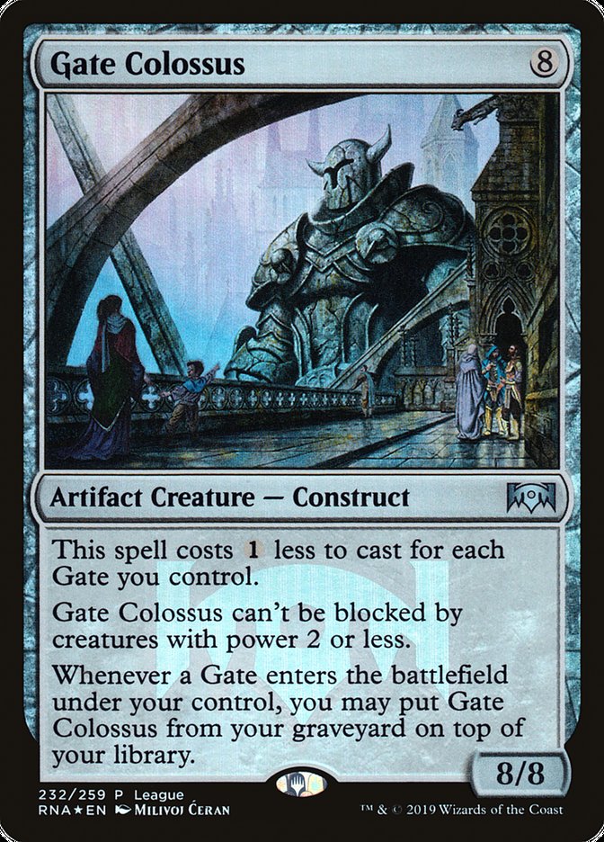 Gate Colossus [Ravnica Allegiance Promos] | Card Citadel