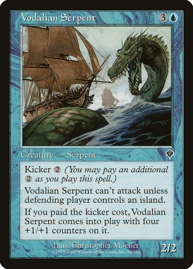 Vodalian Serpent [Invasion] | Card Citadel