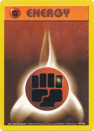 Fighting Energy (97/102) [Base Set Unlimited] | Card Citadel