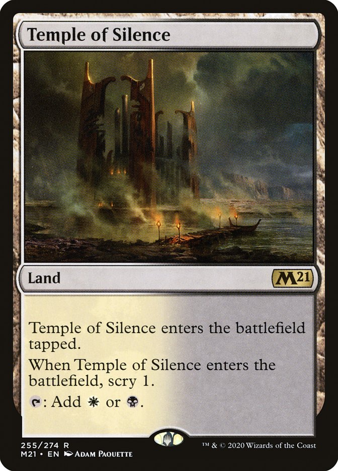 Temple of Silence [Core Set 2021] | Card Citadel