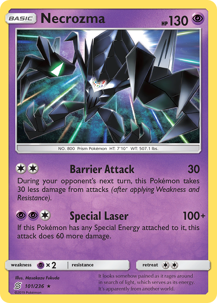 Necrozma (101/236) [Sun & Moon: Unified Minds] | Card Citadel