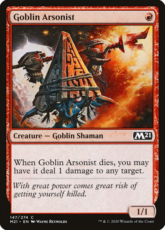 Goblin Arsonist [Core Set 2021] | Card Citadel