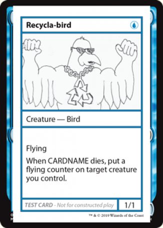 Recycla-bird (2021 Edition) [Mystery Booster Playtest Cards] | Card Citadel