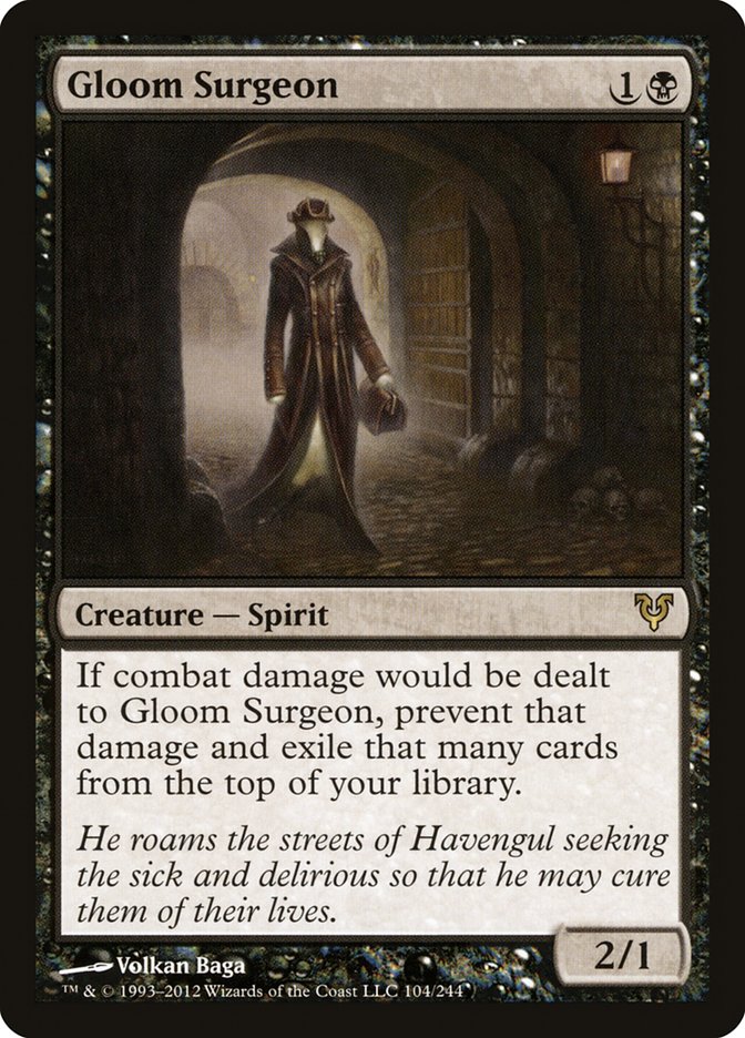 Gloom Surgeon [Avacyn Restored] | Card Citadel