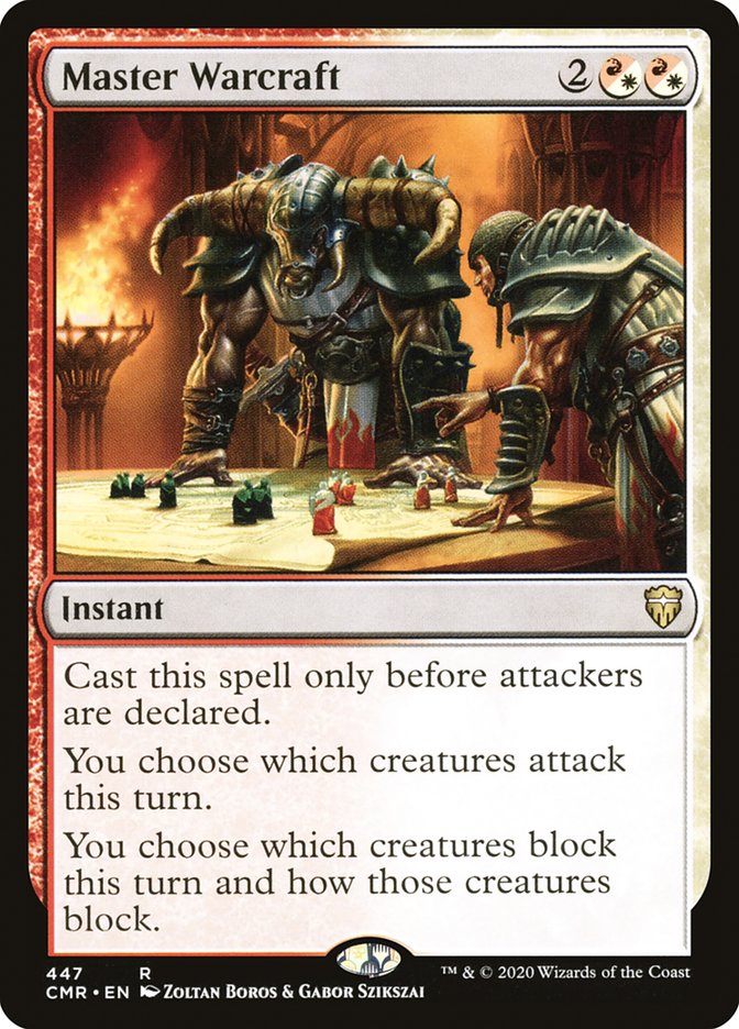 Master Warcraft [Commander Legends] | Card Citadel