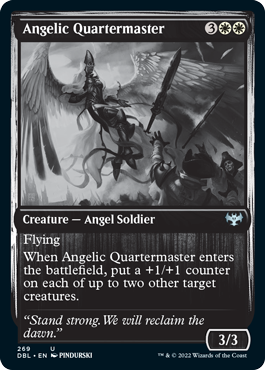 Angelic Quartermaster [Innistrad: Double Feature] | Card Citadel