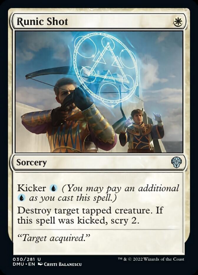 Runic Shot [Dominaria United] | Card Citadel