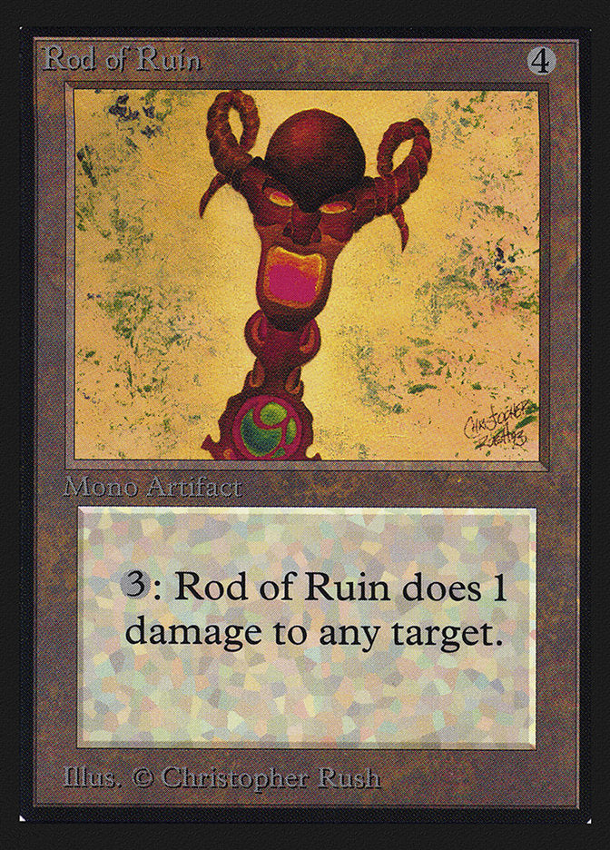 Rod of Ruin (IE) [Intl. Collectors’ Edition] | Card Citadel