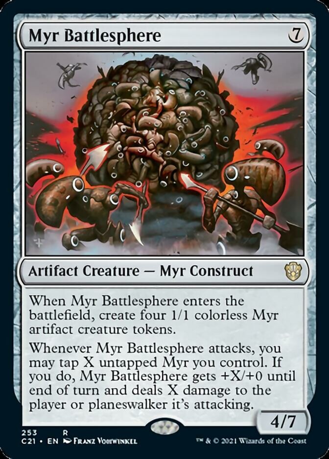 Myr Battlesphere [Commander 2021] | Card Citadel