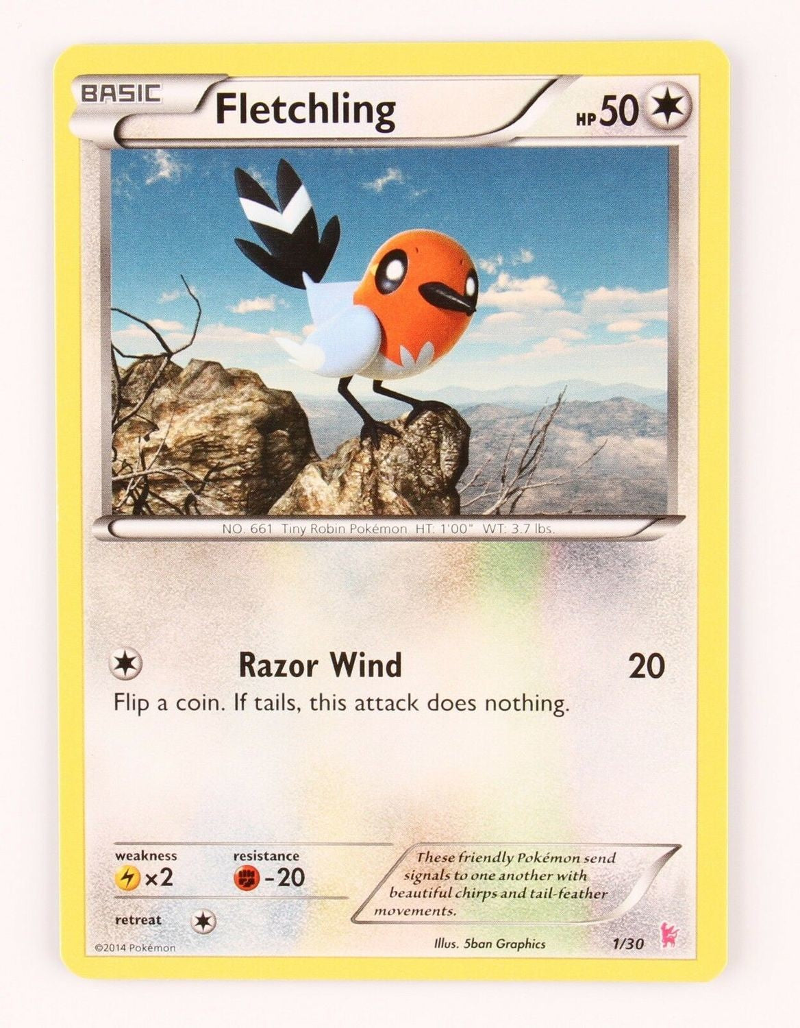 Fletchling (1/30) [XY: Trainer Kit - Sylveon] | Card Citadel