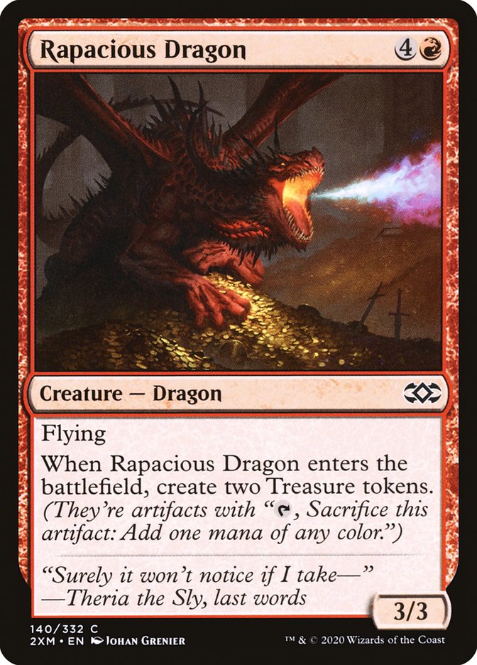 Rapacious Dragon [Double Masters] | Card Citadel