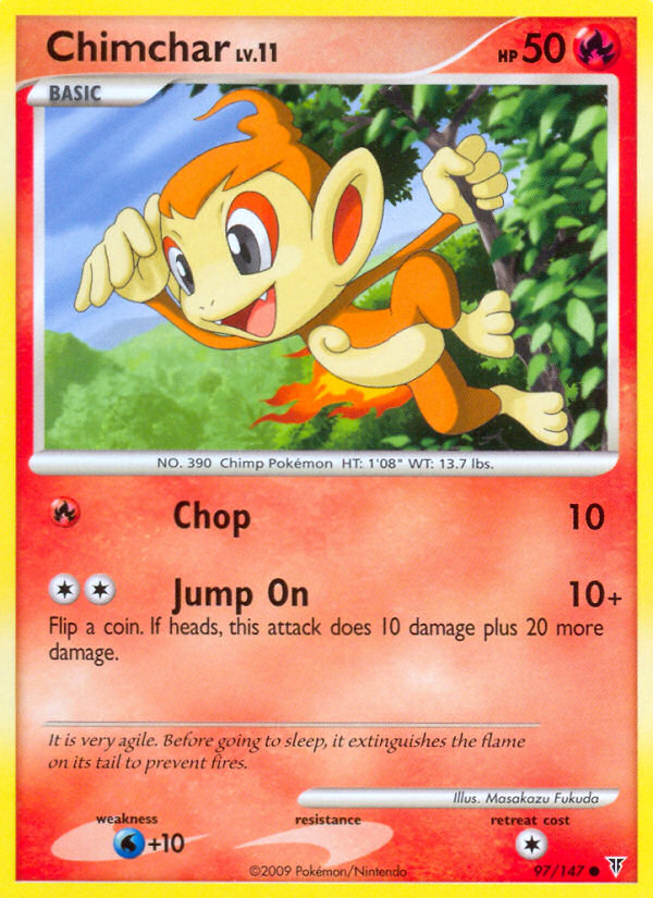 Chimchar (97/147) [Platinum: Supreme Victors] | Card Citadel