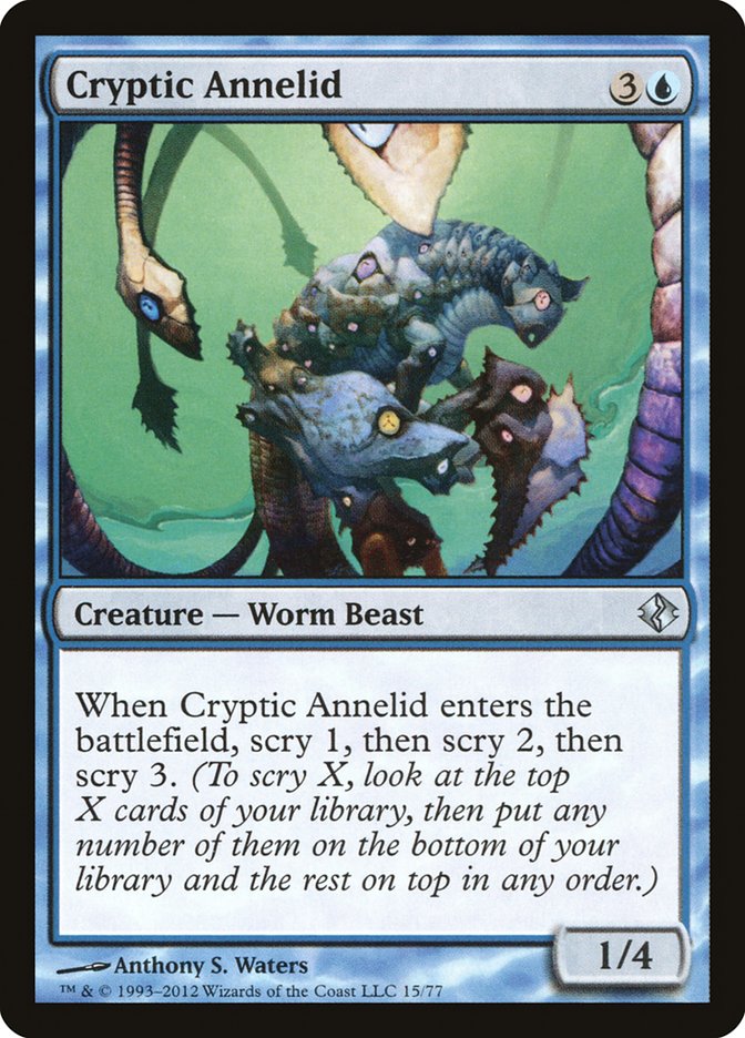 Cryptic Annelid [Duel Decks: Venser vs. Koth] | Card Citadel