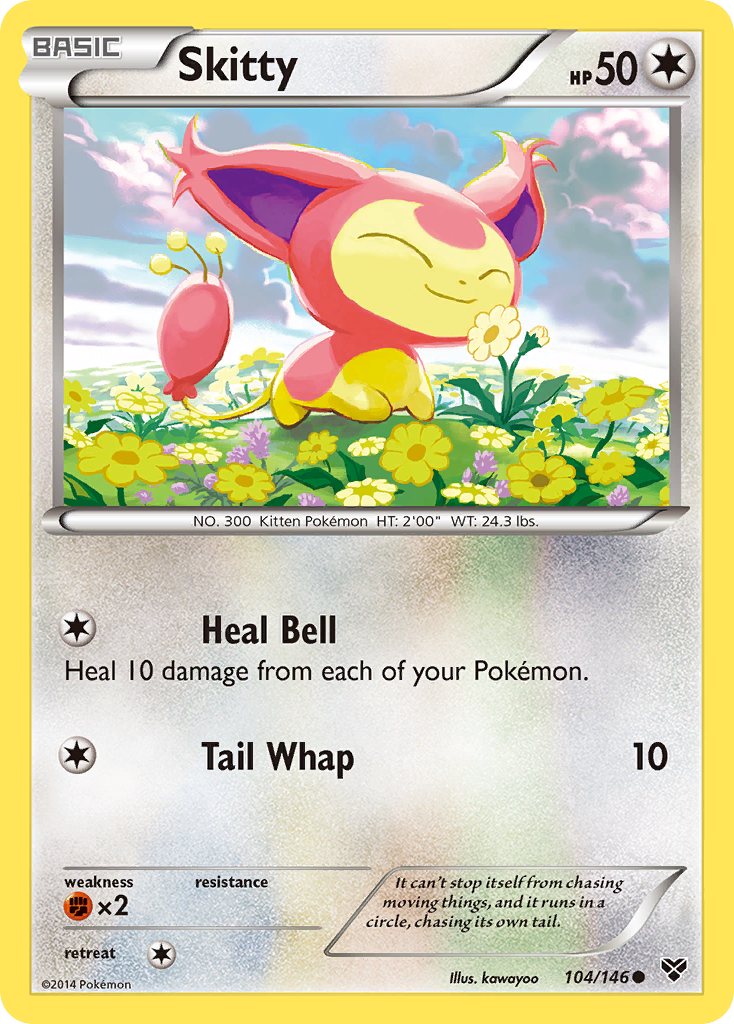 Skitty (104/146) [XY: Base Set] | Card Citadel