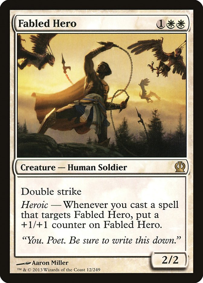 Fabled Hero [Theros] | Card Citadel