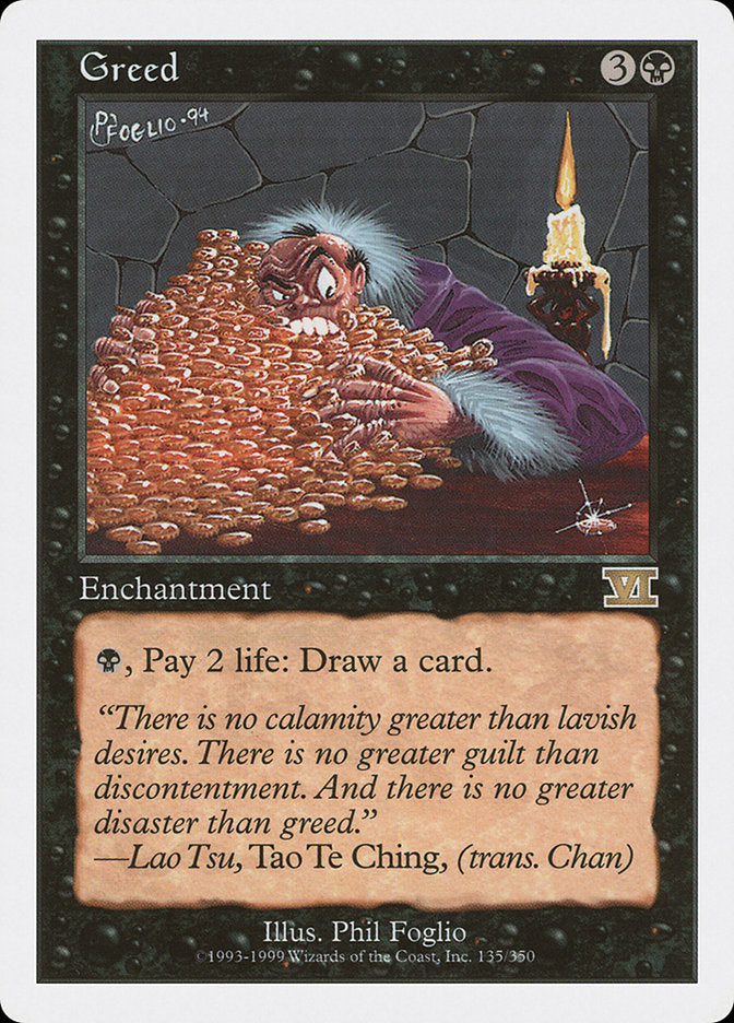 Greed [Classic Sixth Edition] | Card Citadel