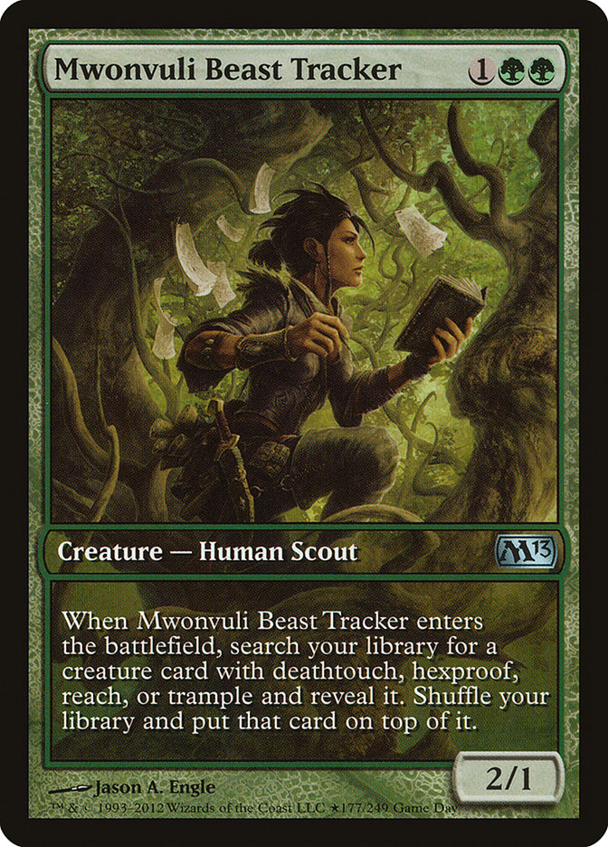 Mwonvuli Beast Tracker [Magic 2013 Promos] | Card Citadel