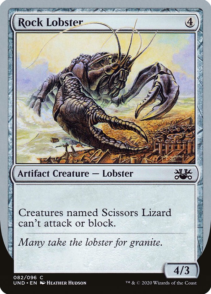 Rock Lobster [Unsanctioned] | Card Citadel