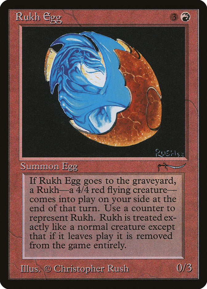 Rukh Egg (Dark Mana Cost) [Arabian Nights] | Card Citadel