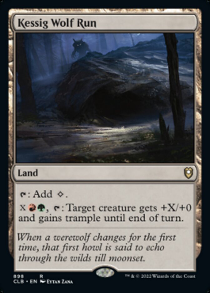 Kessig Wolf Run [Commander Legends: Battle for Baldur's Gate] | Card Citadel