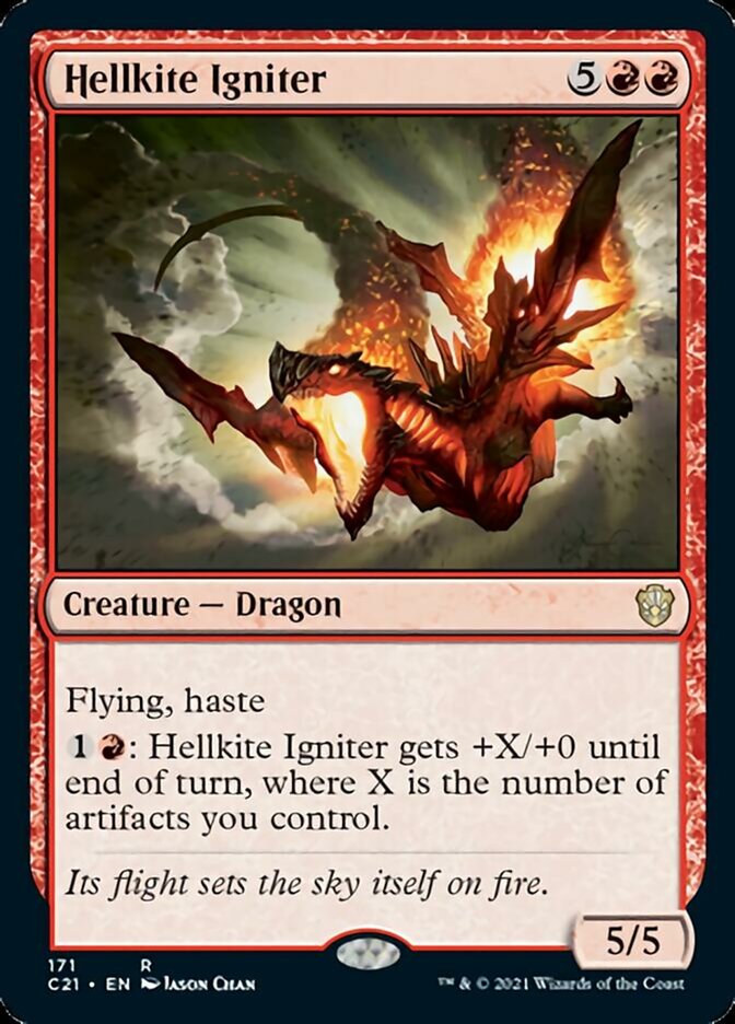 Hellkite Igniter [Commander 2021] | Card Citadel