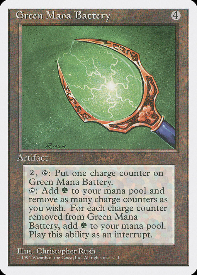 Green Mana Battery [Fourth Edition] | Card Citadel