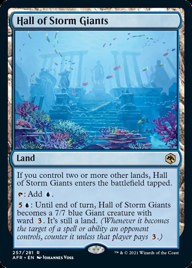 Hall of Storm Giants [Dungeons & Dragons: Adventures in the Forgotten Realms] | Card Citadel