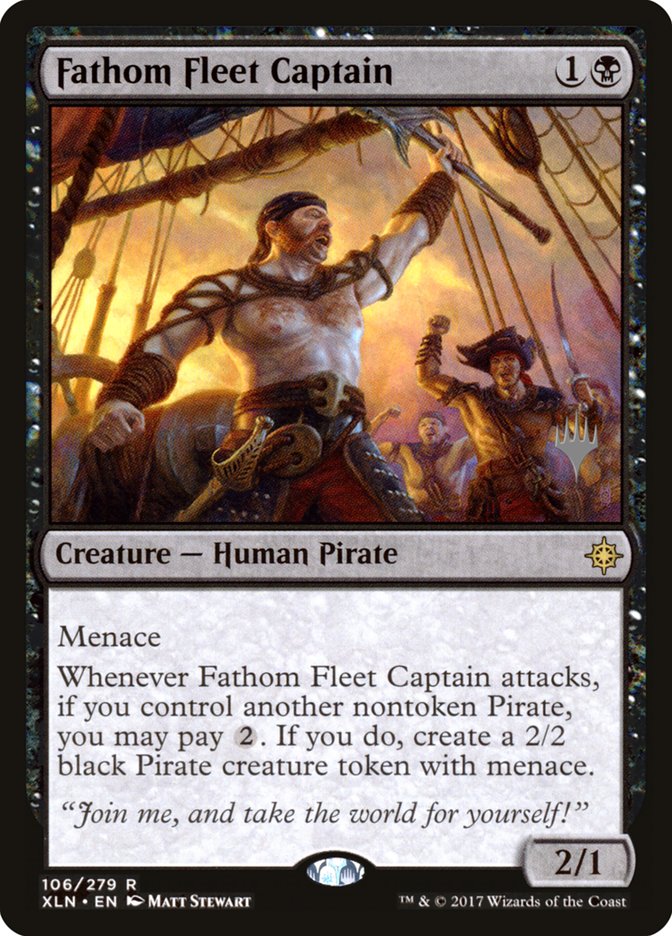 Fathom Fleet Captain [Ixalan Promos] | Card Citadel