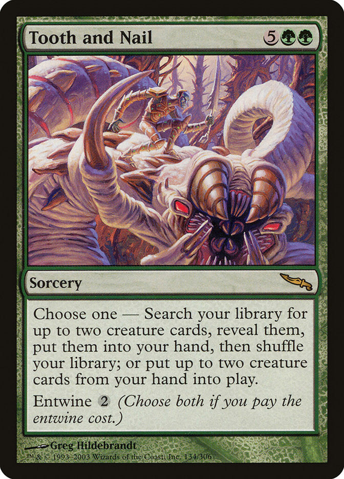 Tooth and Nail [Mirrodin] | Card Citadel