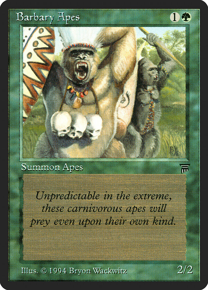 Barbary Apes [Legends] | Card Citadel