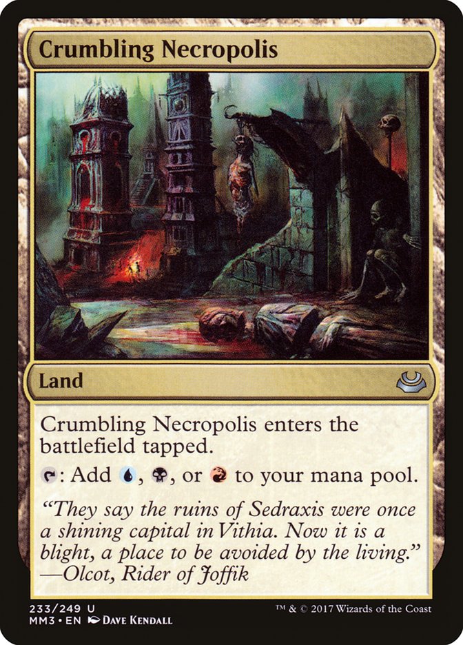 Crumbling Necropolis [Modern Masters 2017] | Card Citadel